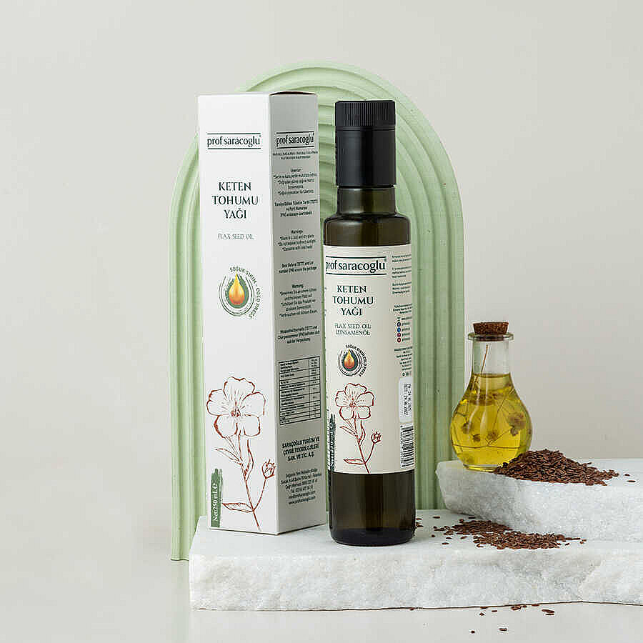 Prof Saracoglu Soğuk Sıkım Keten Tohumu Yağı 250 ml - 3