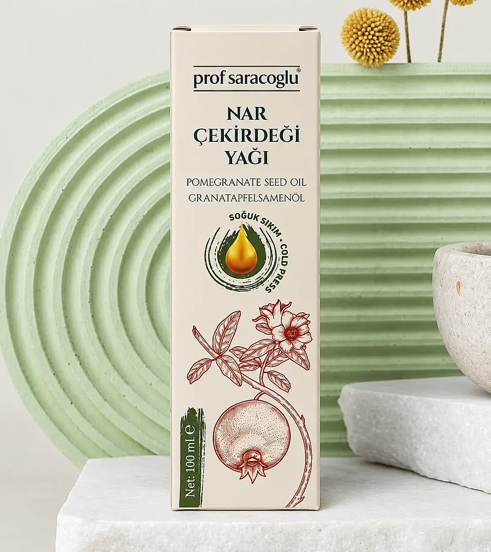 Prof Saracoglu Soğuk Sıkım Nar Çekirdeği Yağı 100 ml - 3