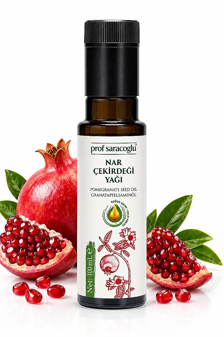 Prof Saracoglu Soğuk Sıkım Nar Çekirdeği Yağı 100 ml - 2