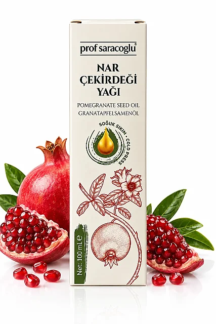 Prof Saracoglu Soğuk Sıkım Nar Çekirdeği Yağı 100 ml (1)