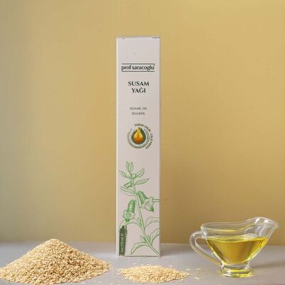 profsaracoglu - Prof Saracoglu Soğuk Sıkım Susam Yağı 250 ml (1)
