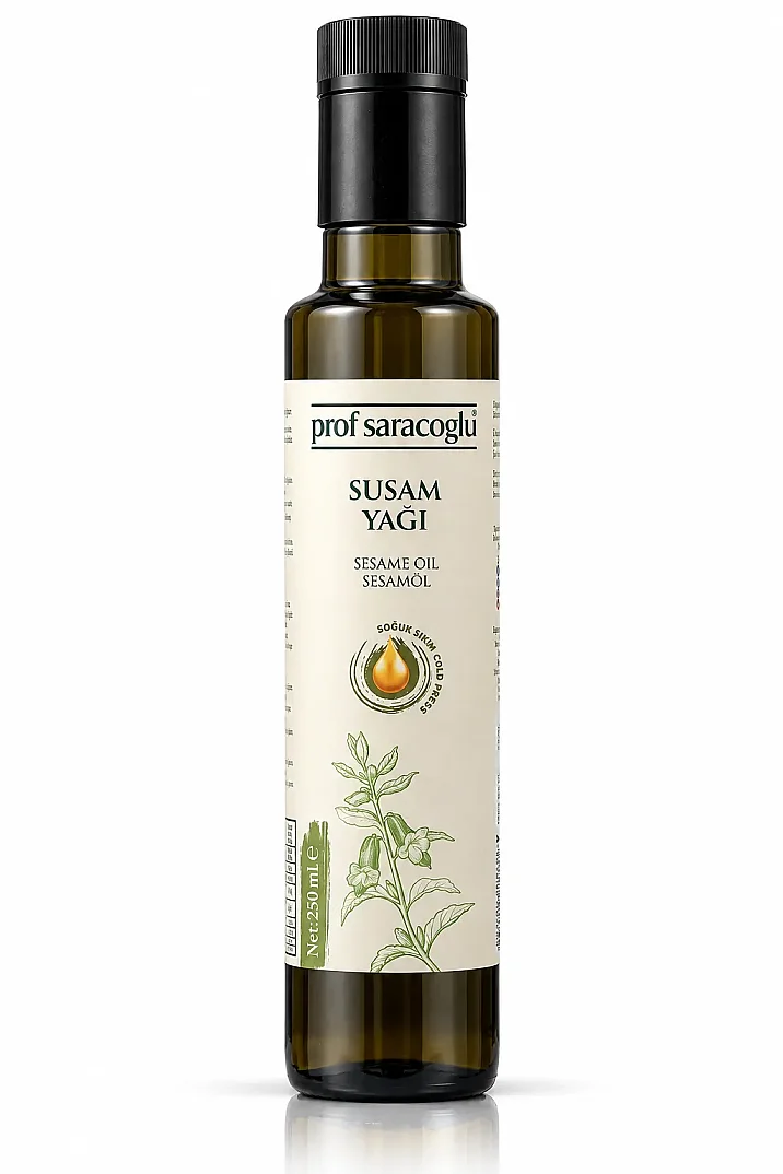 Prof Saracoglu Soğuk Sıkım Susam Yağı 250 ml - 1