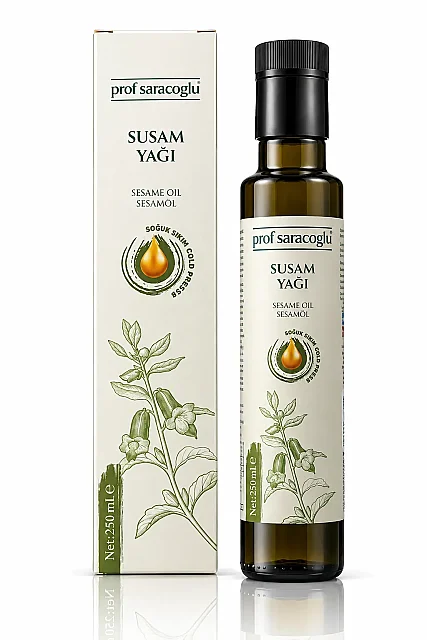 Prof Saracoglu Soğuk Sıkım Susam Yağı 250 ml (2)
