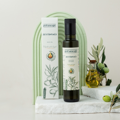 profsaracoglu - Soğuk Sıkım Zeytinyağı 250 mL