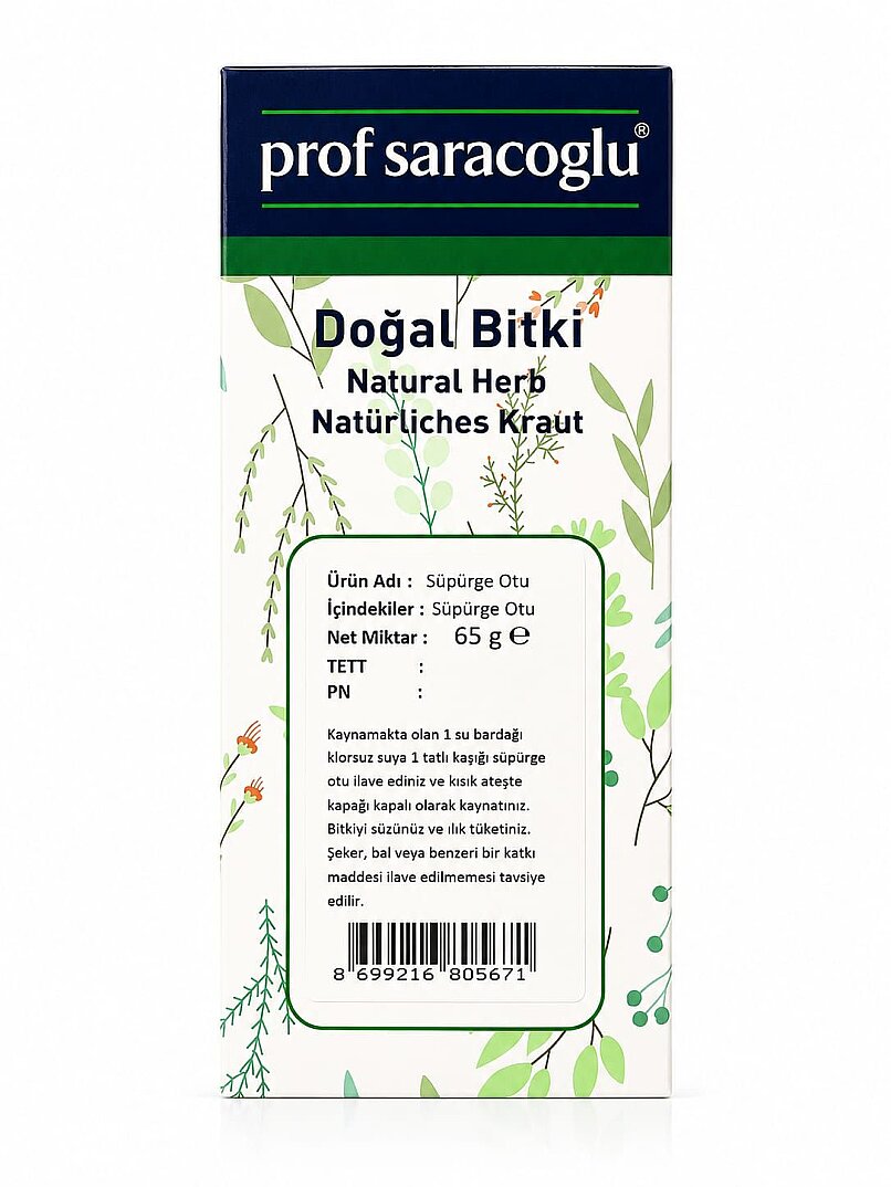 Prof Saracoglu Süpürge Otu Doğal Bitki 65 g - 2