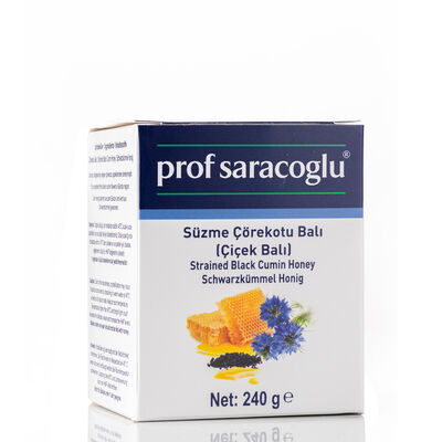 profsaracoglu - Prof Saracoglu Süzme Çörek Otu Balı 240 g (1)