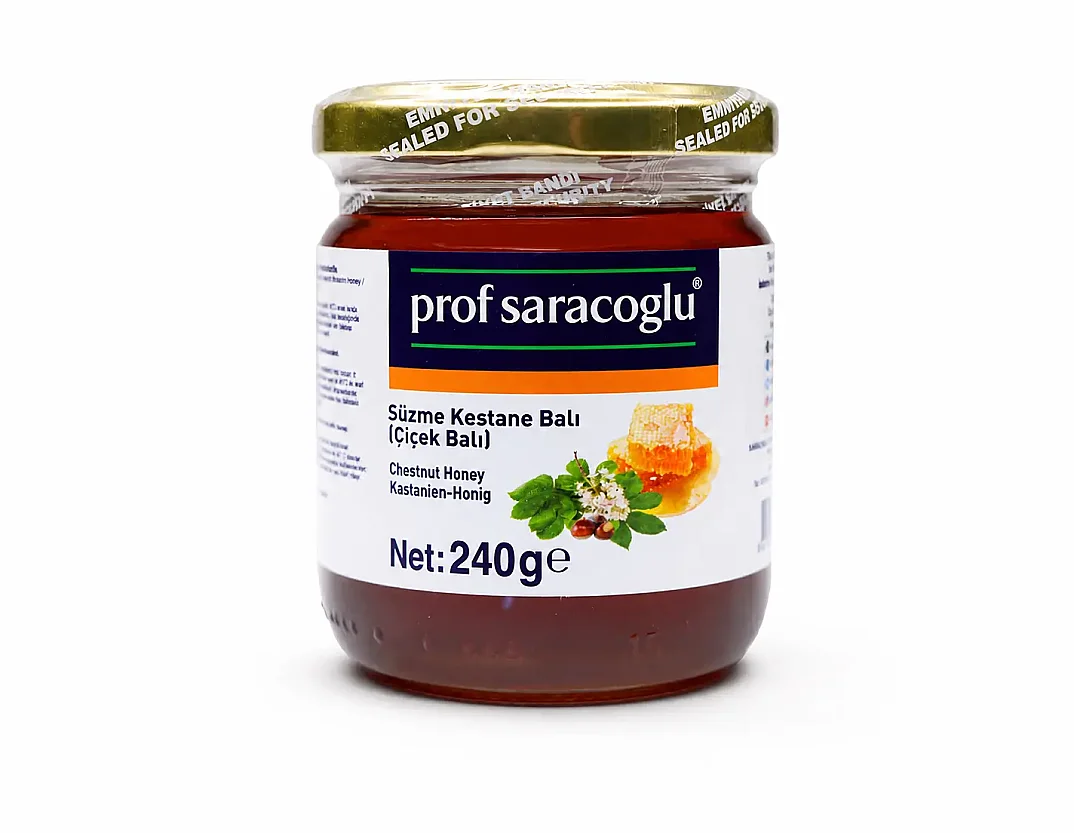 Prof Saracoglu Süzme Kestane Balı 240 g - 2
