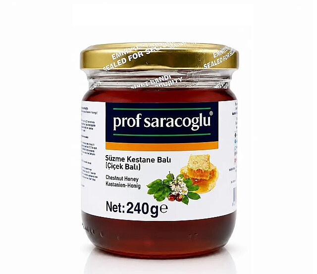Prof Saracoglu Süzme Kestane Balı 240 g