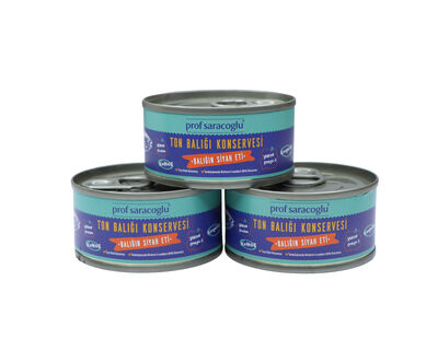 profsaracoglu - Prof Saracoglu Ton balığı Zeytinyağlı 80 g (Adet) (1)