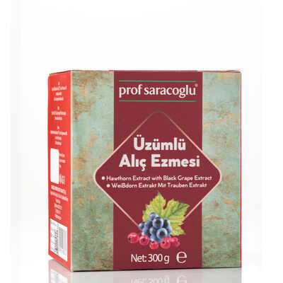 profsaracoglu - Prof Saracoglu Şiraz Üzümlü Alıç Ezmesi 300 g (1)