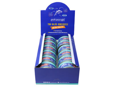 profsaracoglu - Prof Saracoglu Ton Balığı Konservesi Zeytinyağlı Omega 3 (12 Adet x 80 g)