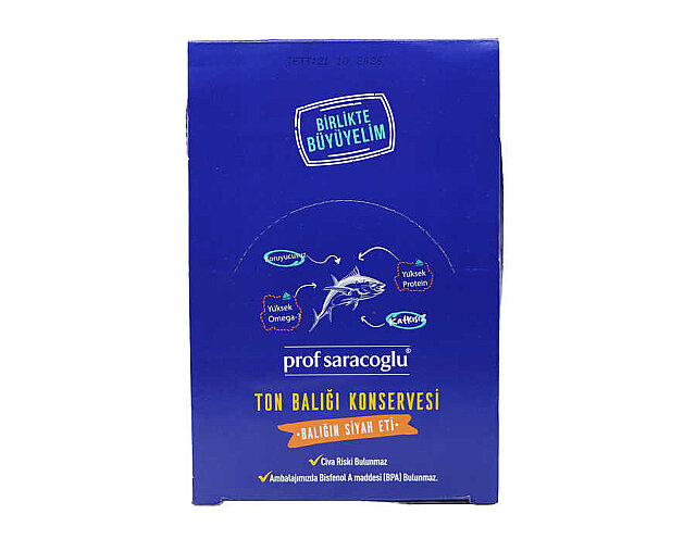 Prof Saracoglu Ton Balığı Konservesi Zeytinyağlı Omega 3 (12 Adet x 80 g) - 2